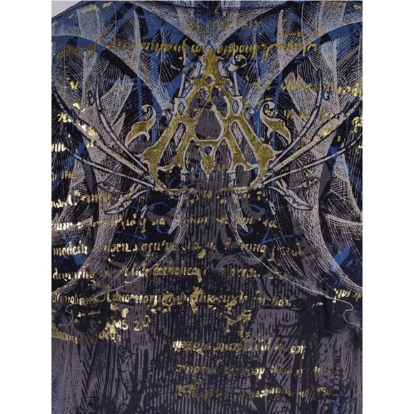 ARCHIAC BY AFFLICTION Men's T-Shirt S/S CASCO Bike - Picture 7 of 7